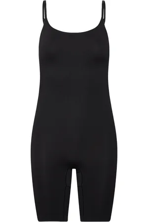 Lindex Seamless Biker Bodysuit Shapew Black