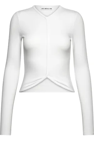 REMAIN Birger Christensen Long Sleeve Shirt White