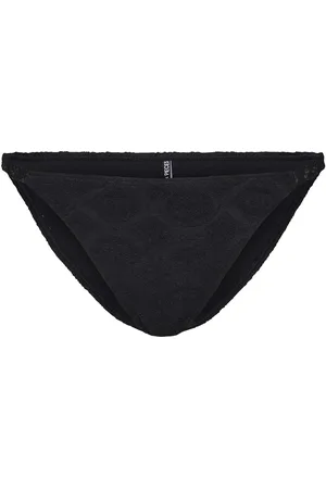Pieces® Pcariana Bikini Tanga Lace Brazil Sww Bc Black