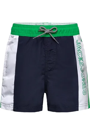 JACK & JONES Jpstfiji Jjswim Colorblocking Ly Jnr Jack & J S Patterned