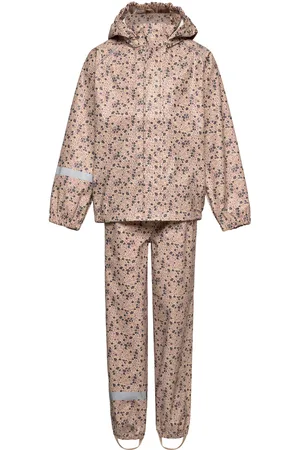 Sofie Schnoor Baby and Kids Sim Sk Rain Suit Beige