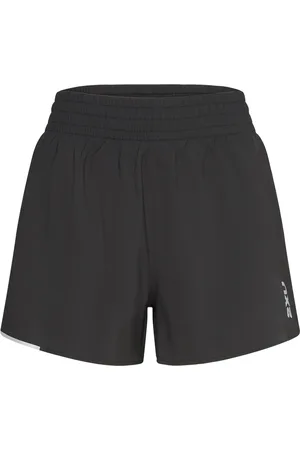 2XU Aero Hi-Rise 4 Inch Shorts Black