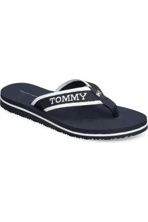 Tommy Hilfiger Hilfiger Webbing Pool Slide Navy