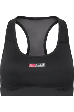 Reebok Lux Bold Racer Bra Black