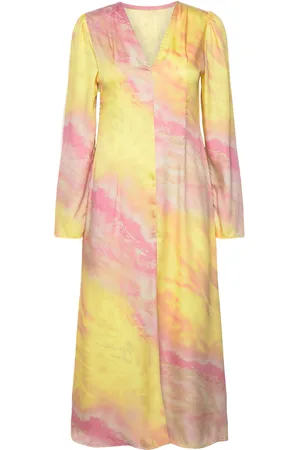 A-View Carina Dress Yellow