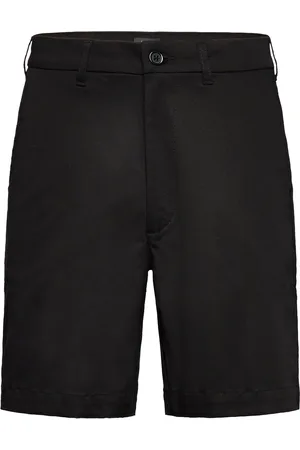 Mads Norgaard Cotton Twill Stretch Elias Shorts Black