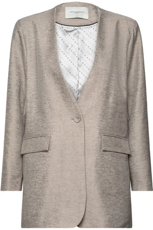 Copenhagen Muse Cmcilly-V-Shape-Blazer Beige