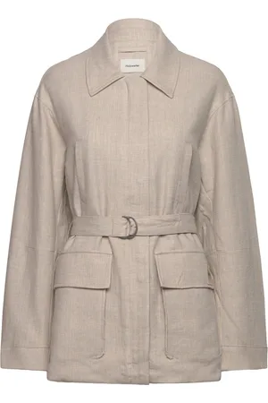 Holzweiler Gorti Linen Jacket Beige