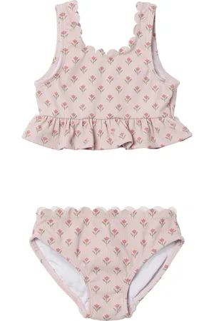 Lil Atelier Nmffarley Swim Set Lil Pink