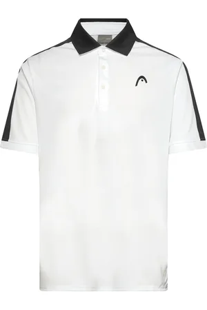 Head Slice Polo Shirt Men White