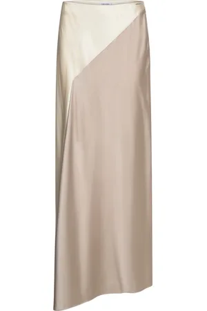 Calvin Klein Soft Blocking Skirt Cream