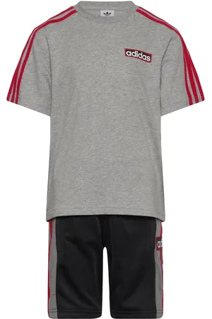 adidas Short Tee Set Grey