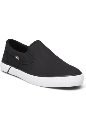 Tommy Hilfiger Vulc Canvas Slip-On Sneaker Black