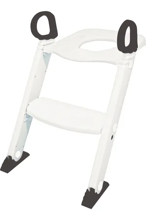 Baby Dan Toilet Trainer With Step By White