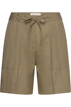 GANT Rel Tie Waist Shorts Khaki