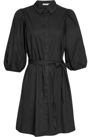 MSCH Mschcedrica Abiella 3/4 Shirt Dress Black