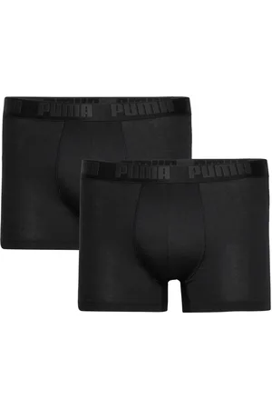 PUMA Men Everyday Basic Boxers 2P Black