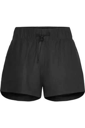 Ella&il Kyle Linen Shorts Black