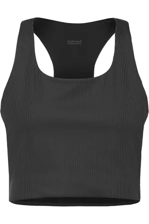 GIRLFRIEND COLLECTIVE Rib Paloma Bra Black