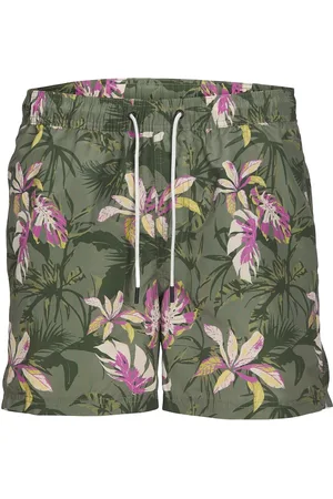 JACK & JONES Jpstfiji Jjswim Aop Originals Ly Jack & J S Green