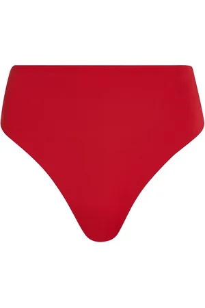 Tommy Hilfiger Cheeky High Waist Bikini Red
