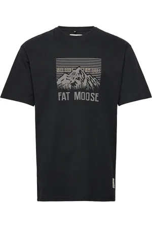 Fat Moose Hike Tee Black
