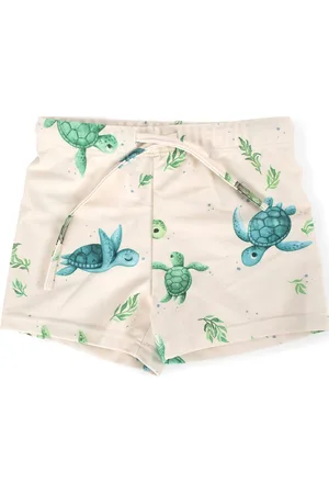 Filibabba Orla – Badeshorts 1-2 År – First Swim Beige
