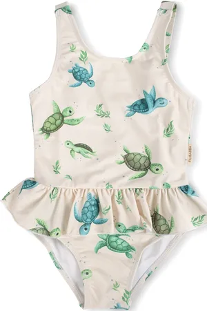 Filibabba Eva – Badedragt 1-2 År – First Swim Beige