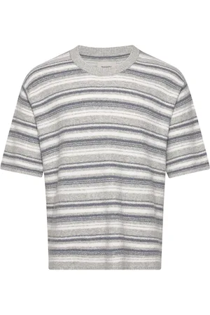 Holzweiler Ranger Striped Knit Tee Blue