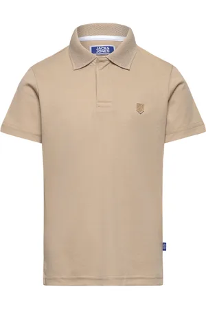 JACK & JONES Jprccrodney Ss Polo Jnr Jack & J S Beige