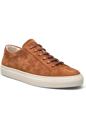 Ralph Lauren Jermain Suede Sneaker Brown