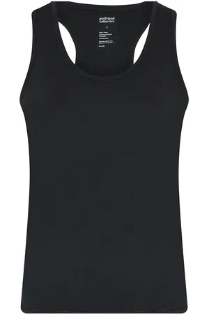 GIRLFRIEND COLLECTIVE Reset Train Relaxed Tank Black