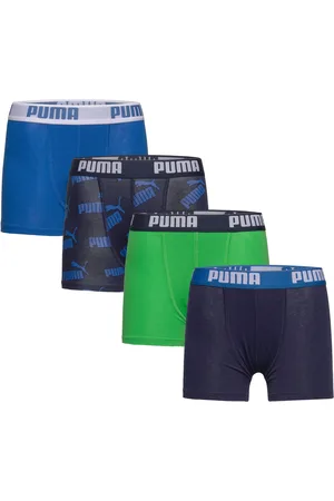 PUMA Boys Basic Boxer Aop 4P Ecom Patterned