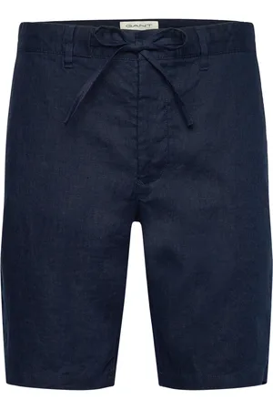 GANT Relaxed Linen Ds Shorts Blue