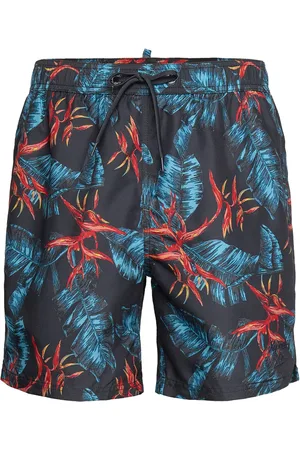 Superdry Hawaiian Print 17 Swim Short Navy