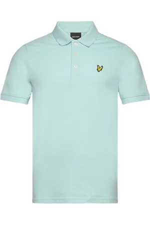 Lyle & Scott Plain Polo Shirt Blue