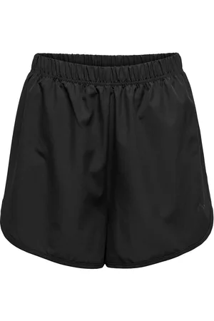 ONLY Onppina Hw Loose Train Shorts Black