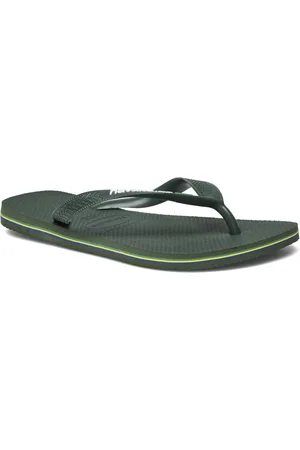 Havaianas Hav Brazil Logo Khaki