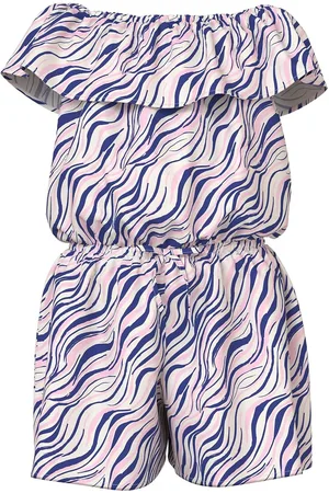 NAME IT Nkfvinaya Ss Playsuit Fffff Noos Patterned