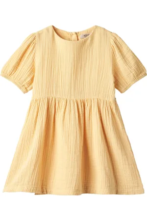 WHEAT Dress S/S Imelda Yellow