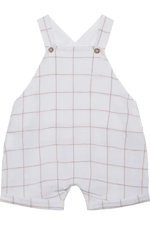 Benetton Dungaree White