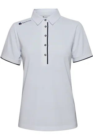 Backtee Ladies Classic Polo White