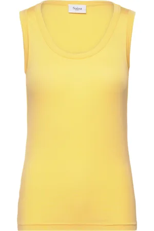 Saint Tropez Adeliasz Tank Top Yellow