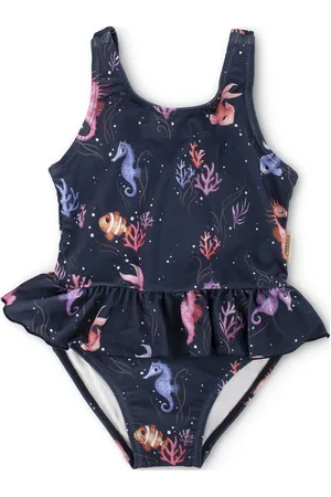 Filibabba Eva – Badedragt 1-2 År – Rainbow Reef Blue