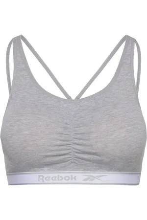 Reebok Womens Rbk Bra Top Jackie Grey