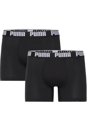 PUMA Men Everyday Basic Boxers 2P Black