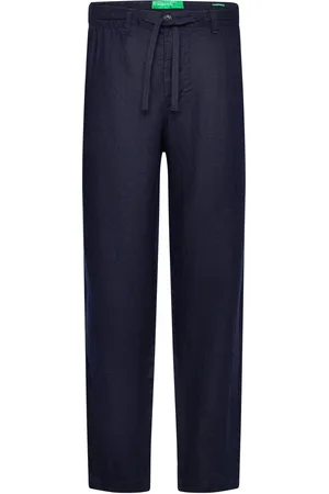 Benetton Trousers Navy