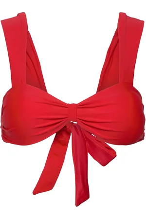 Rosemunde Bandeau Bikini Top Red