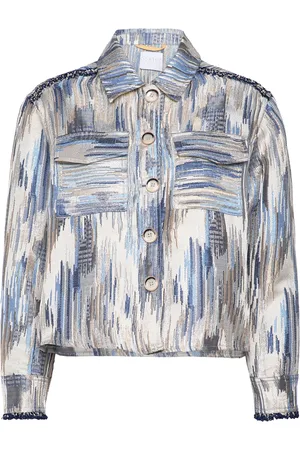Coster Copenhagen Jaquard Jacket Blue