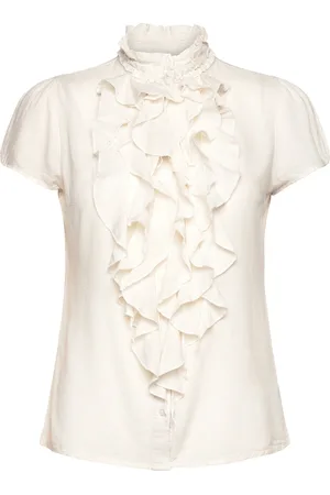 Saint Tropez Ellisz Ss Shirt Cream
